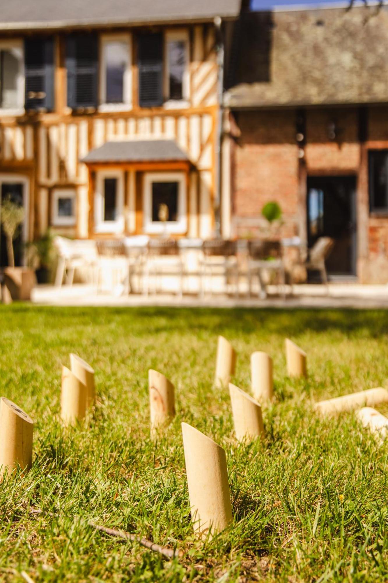 Maison Adeli - Spa- Brasero-Billard- Netflix-Wifi Dozule Exterior photo